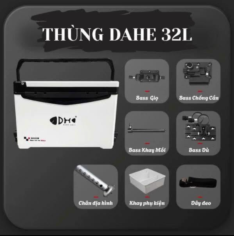 THÙNG DAHE 32L