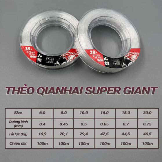 THẺO QIANHAI SUPER GAINT