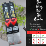 THẺO SẴN KHÔNG NÚT THẮT 59CM (5 ĐÔI)