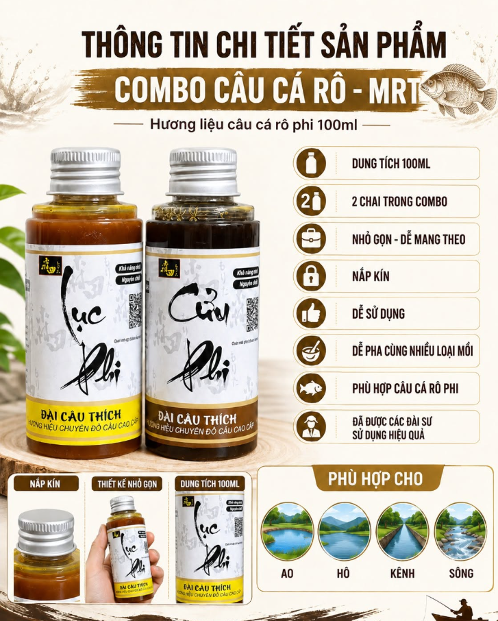 COMBO HL RÔ PHI LỤC PHI-CỬU PHI