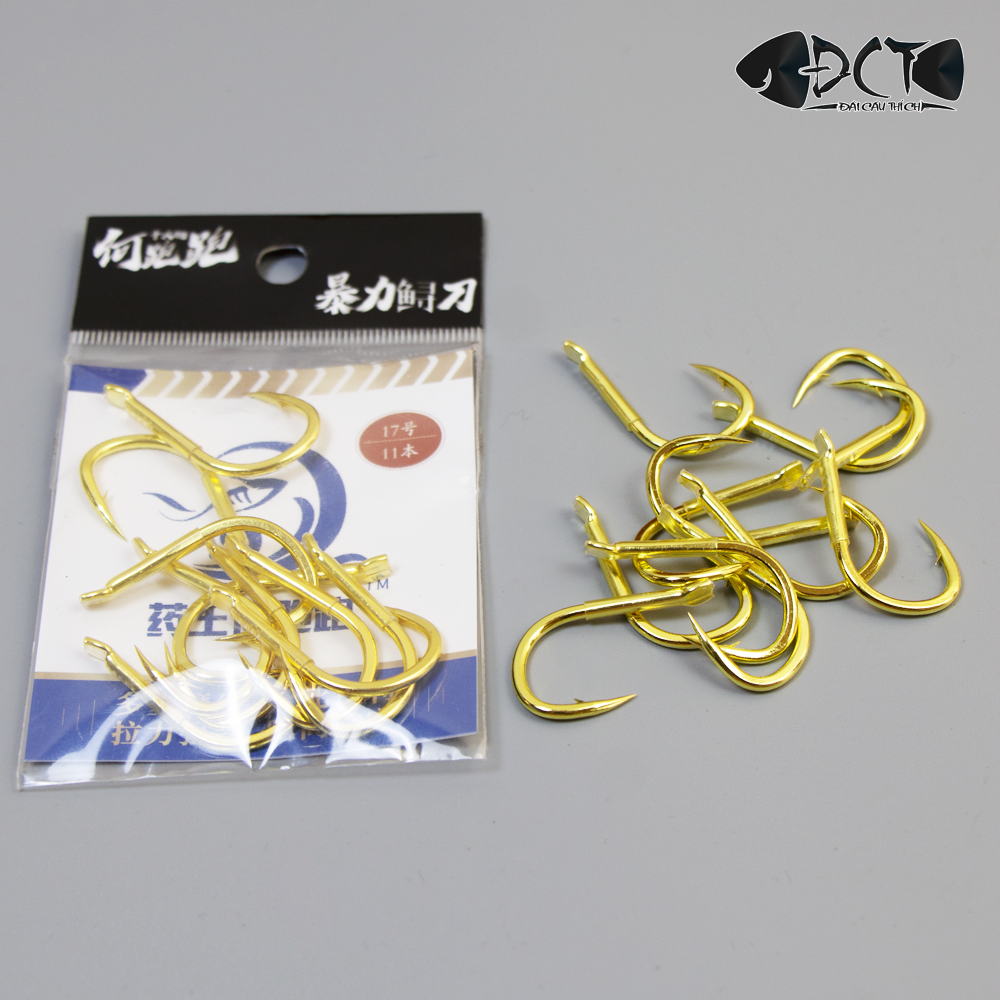 Lưỡi Câu Săn Hàng Vương Vàng