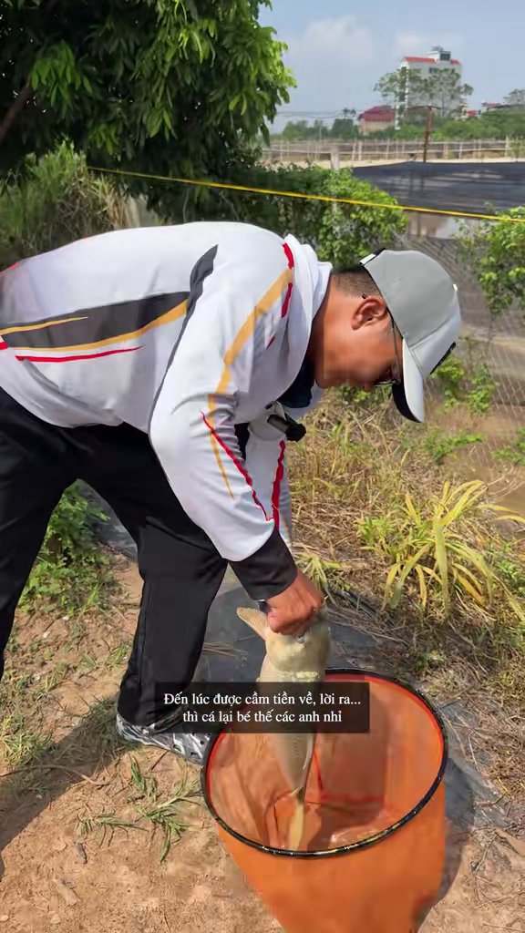Thêm một con chép vào vợt - Hồ Văn Đông vé 250k: Cao Thiện câu 9 con chép, gãy ngọn cần vẫn lãi 600k