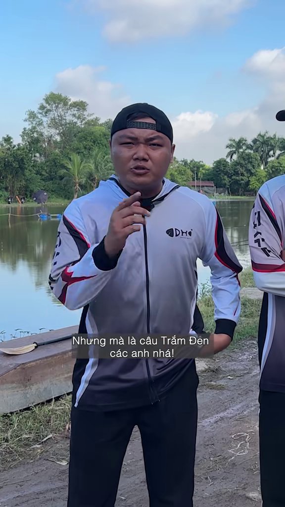 Huân Fishing "lên kèo" câu trắm đen - Kèo trắm đen căng đét: Huân Fishing và Năng Tính, ai thắng?