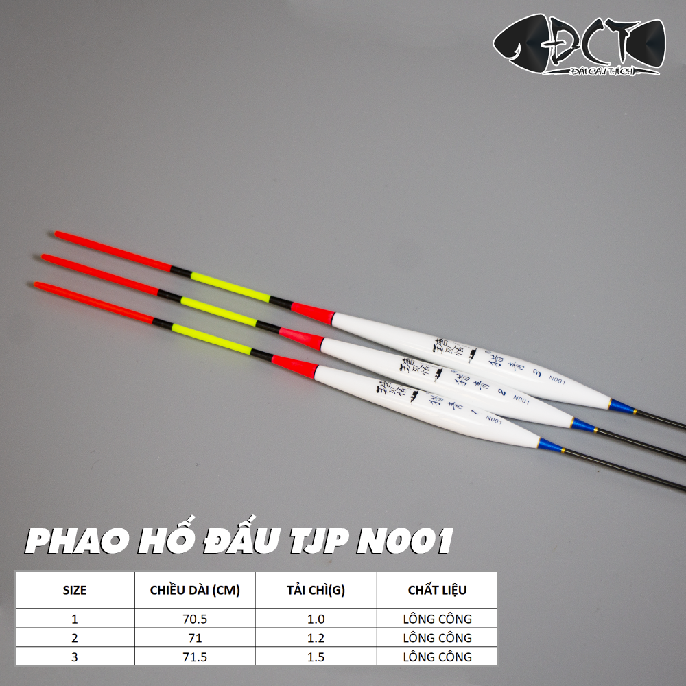 Phao Hố Đấu TJP N001 Lông Công