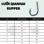 Lưỡi Câu Qianhai Super Săn Hàng