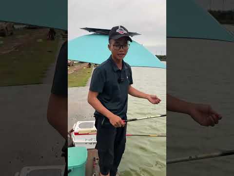 Đi câu cá vào ngày mưa bão Em Thiện không sợ...