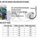Lưỡi Câu QIANHAI Supper Đen Có Ngạnh